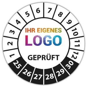 Prüfplakette Geprüft - Prüfplaketten Neutral logo