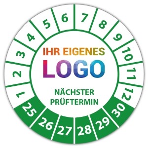 Prüfplakette Nächster Prüftermin - Prüfplaketten Neutral logo