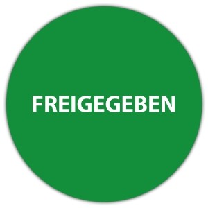 Prüfplakette Freigegeben - Prüfplaketten Neutral