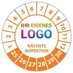 Prüfplakette Nächste Inspektion - Prüfplaketten Neutral logo