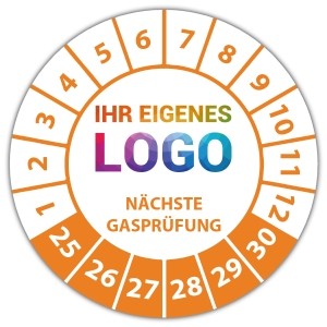 Prüfplakette Nächste GasPrüfung - Prüfplaketten Neutral logo