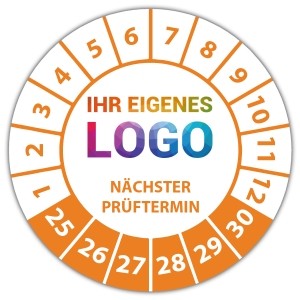 Prüfplakette Nächster Prüftermin - Prüfplaketten Neutral logo