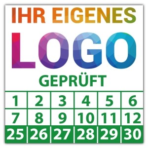 Prüfplakette Geprüft - Prüfplaketten Neutral logo