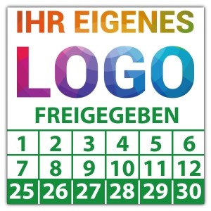 Prüfplakette Freigegeben - Prüfplaketten Neutral logo